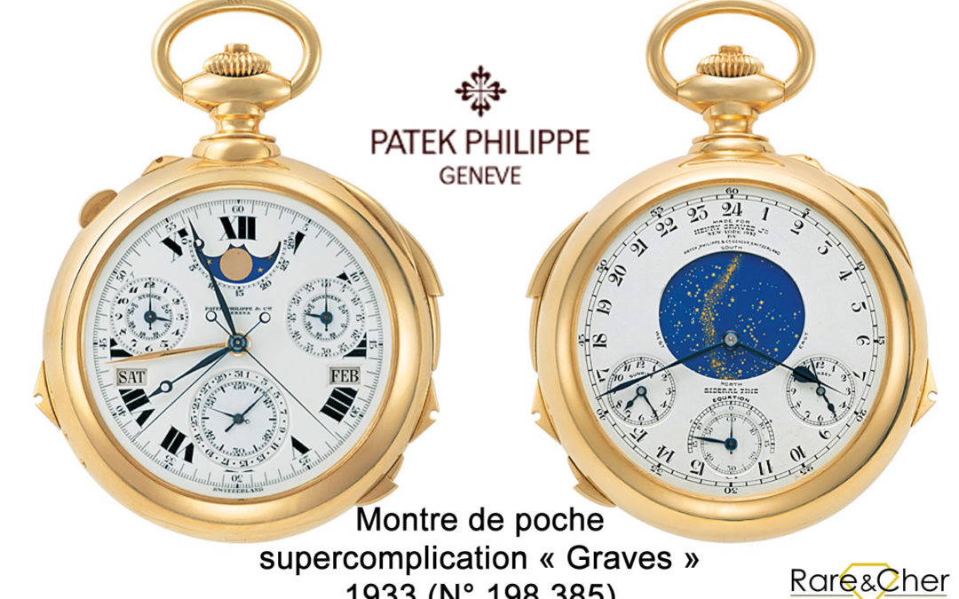 Patek supercomplication « Graves »: une montre unique
