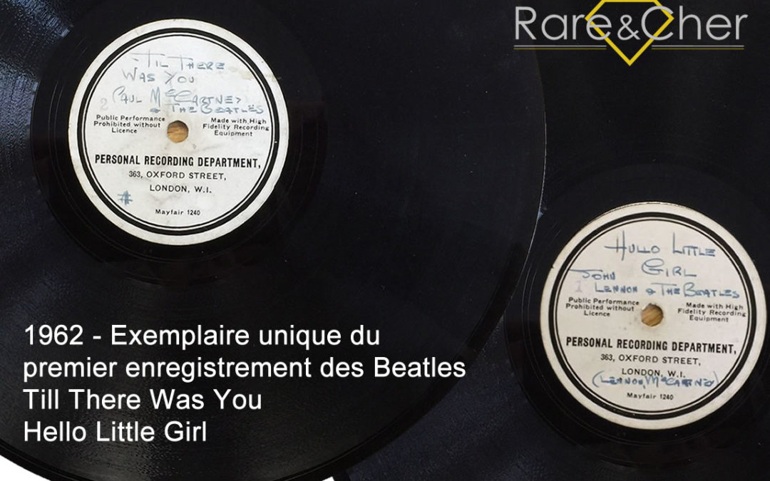 The Beatles: leur premier disque vendu 88 000 € !